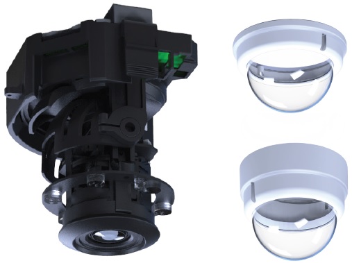 FLIR CAM QUASAR MINIDOME 1440P 3-8MM RETROFIT IND